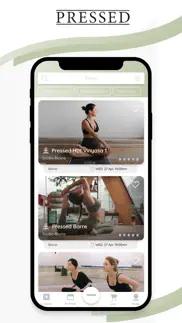 pressed hot yoga & juice iphone screenshot 2