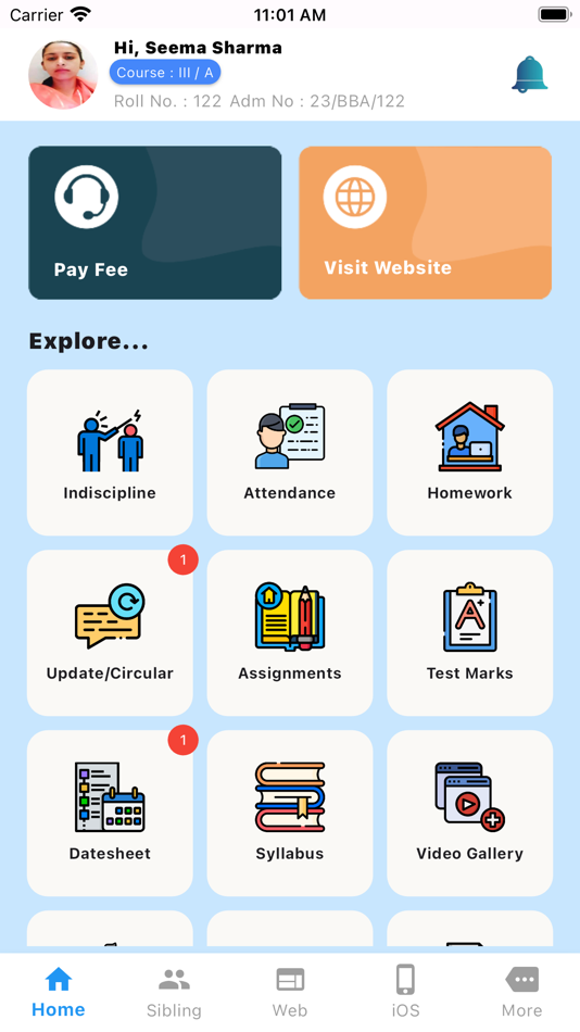 #1. Student's Application (iOS) Podle: ptc circle