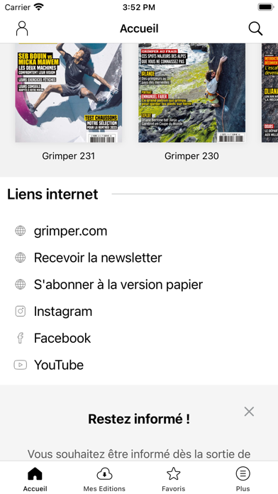 Screenshot #2 pour Grimper