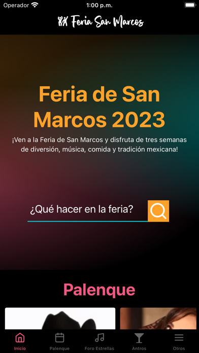 Feria San Marcos Screenshot