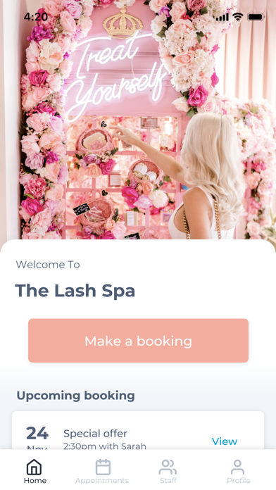 The Lash Spa Screenshot