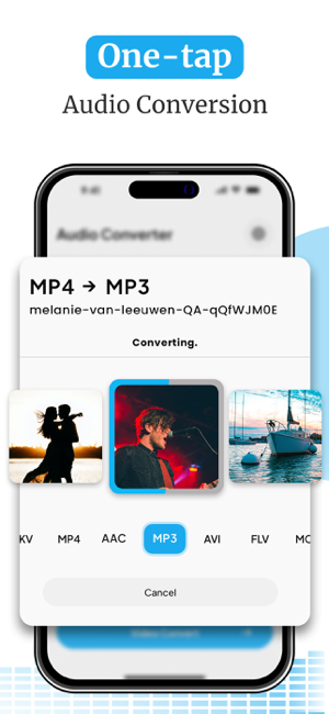 ‎Audio Converter: MP3 Extractor Screenshot