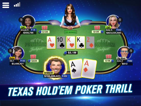 WSOP Poker: Texas Holdem Game iPad app afbeelding 2