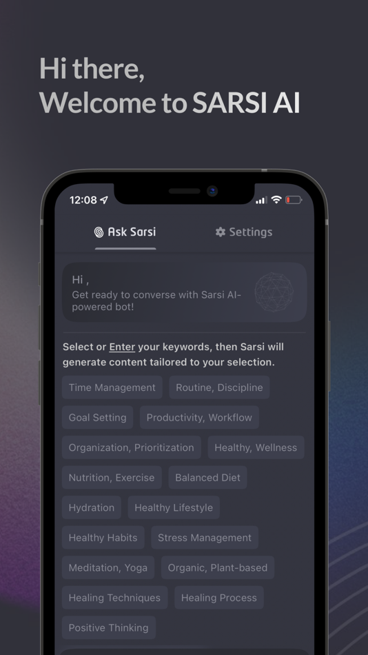 #1. SarsiAI (iOS) Av: Nguyen Ngan Hanh Tran
