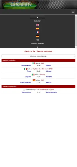 Game screenshot Futbolenlatv hack