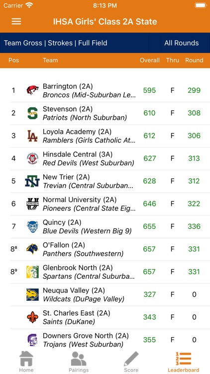 IHSA Golf screenshot-3