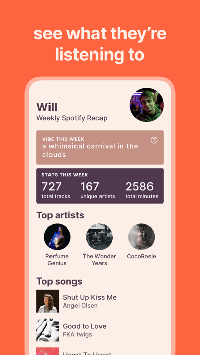 Superfan, the social music app screenshot 3