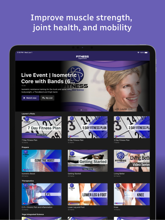 Fitness Integrated Science TV