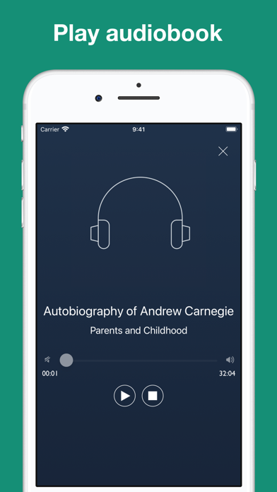 Biography Audiobooks Screenshot