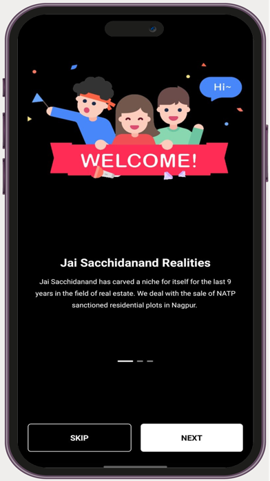 Screenshot 1 of Jai Sacchidanand Realities App