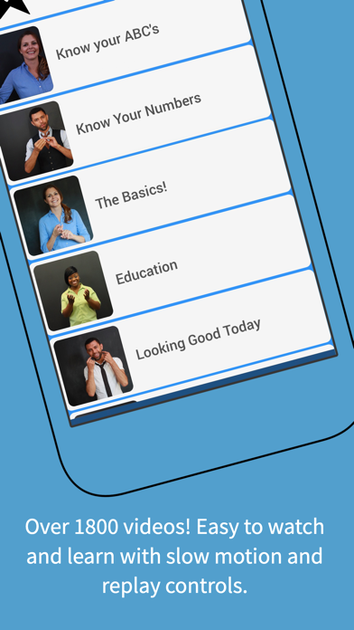 The ASL App Screenshot