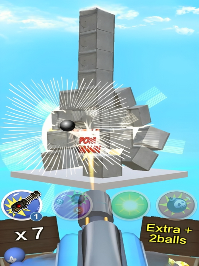 Cannon Ball Strike- Knock Cans