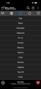 Balkan Radio Stanice screenshot #5 for iPhone