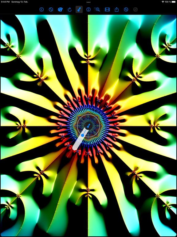 Final Fractal iPad screenshot 3 - Graphics & Design app