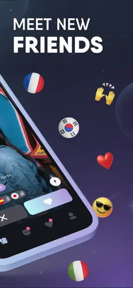 Game screenshot Moji: Заведи новых друзей apk