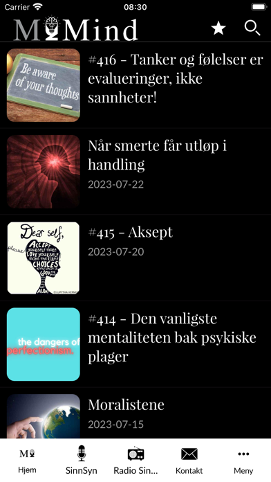 MyMind Screenshot