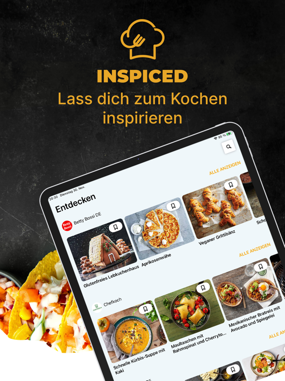 Rezepte verwalten mit Inspicedのおすすめ画像1