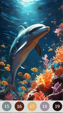 Game screenshot Oil Color: Paint By Number apk