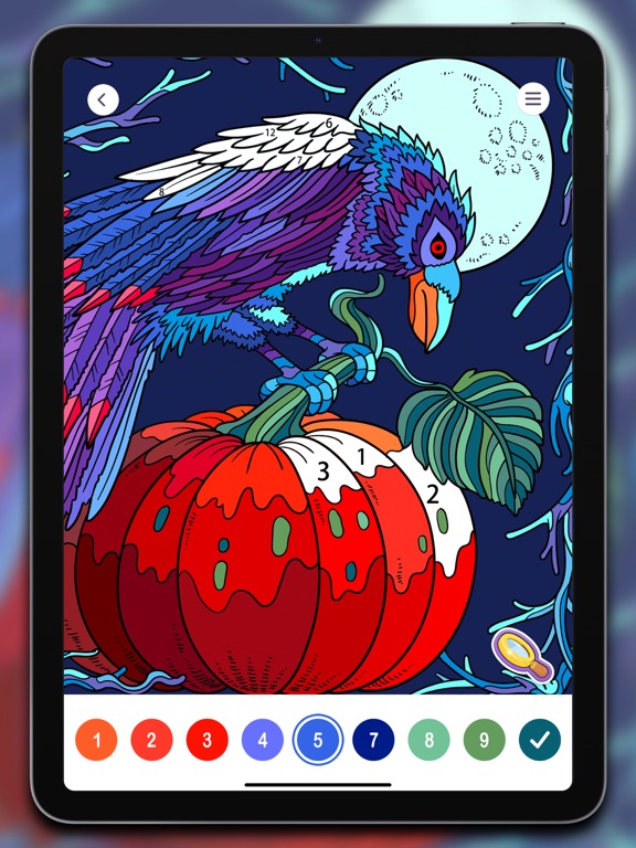 ColorPlanet® Paint by Number iPad screenshot 4 - Games app