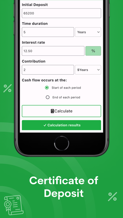 Stock Market Calculator Screenshot