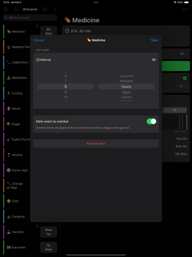 ‎Hindsight - Time Tracker Screenshot