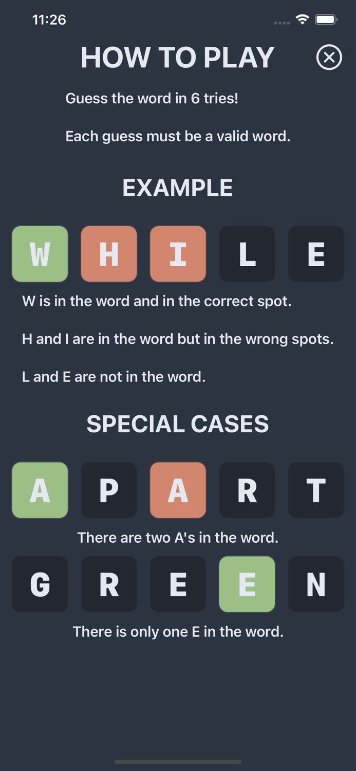 Wordsmith Guess the Word