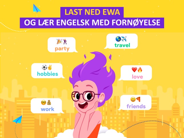 EWA English: Språklæring i App Store
