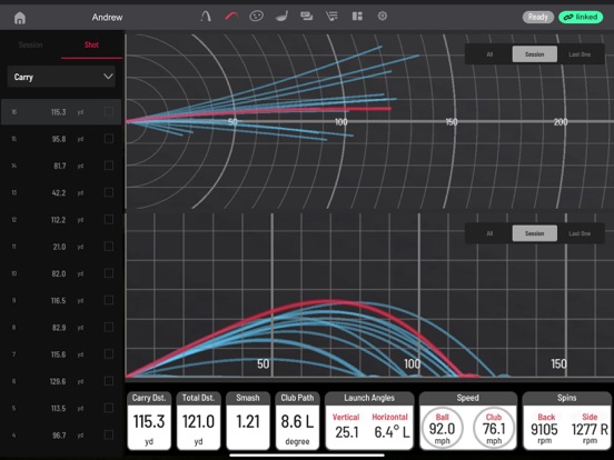 VIEW Air iPad screenshot 2 - Sports app