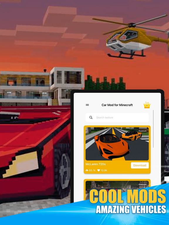 Screenshot #4 pour Car Mod for Minecraft PE