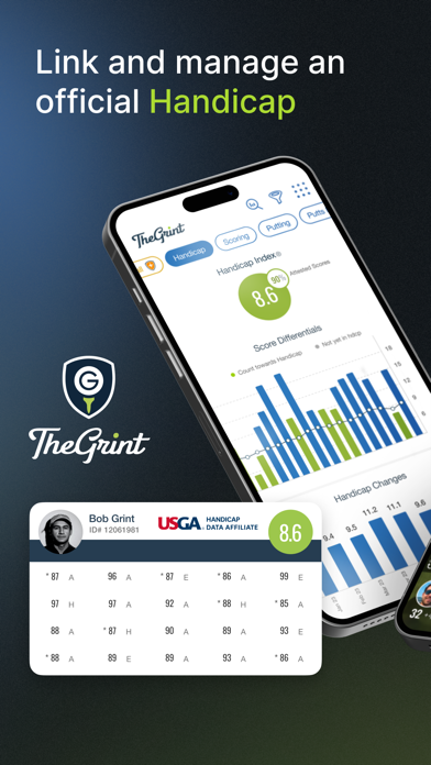 Screenshot #1 pour TheGrint: Handicap & Scorecard