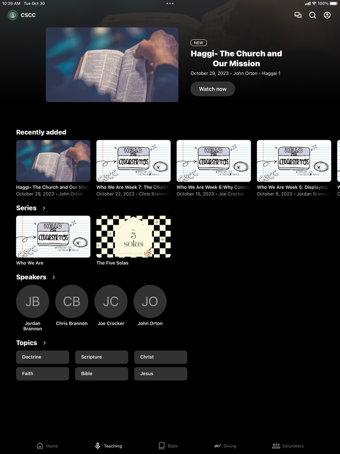 Cedar Springs Community Church