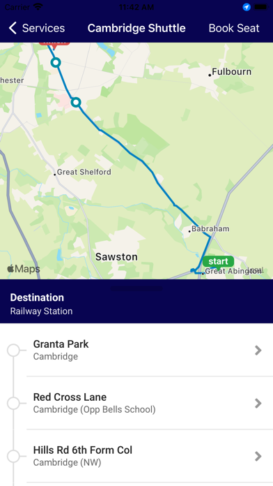 Granta Park Travel Screenshot