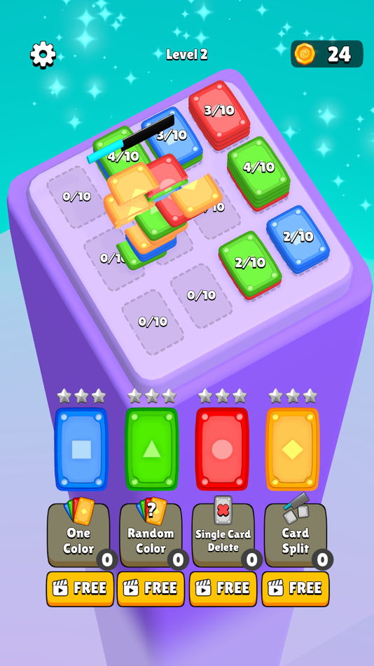 #6. Shuffle And Scratch (iOS) 由: FLUSH GAMES OYUN YAZILIM VE BILGI TEKNOLOJILERI ANONIM SIRKETI