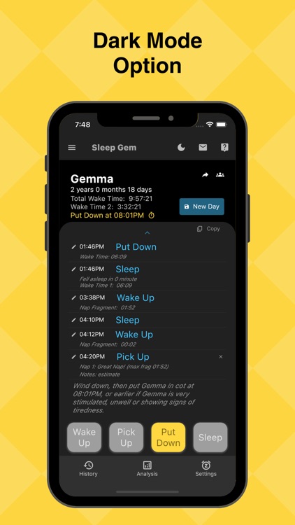 Sleep Gem: Pediatric Sleep App screenshot-5