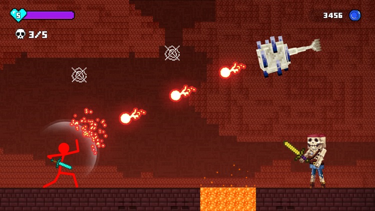 Stickman Battle in Craft World