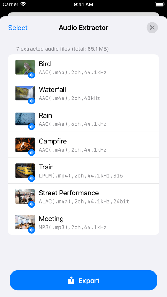 #5. Lossless Audio Extractor (macOS) بواسطة: Shu Kyogoku