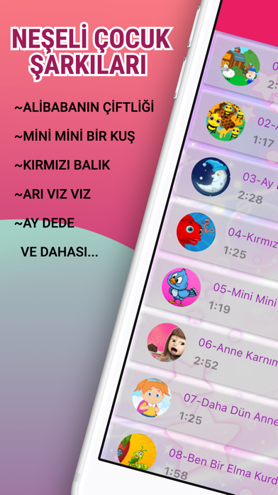 Çocuk Şarkıları -İnternetsiz- Screenshot