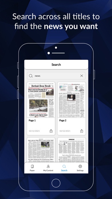 Press Herald ePaper Screenshot