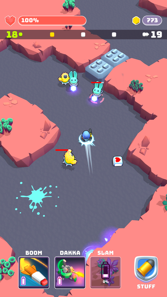 #4. Pocket Blaster (iOS) Podle: Orbital Knight sp. z o.o.