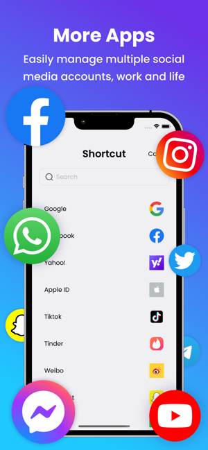 ‎Dual Space: Parallel Dual Apps Screenshot