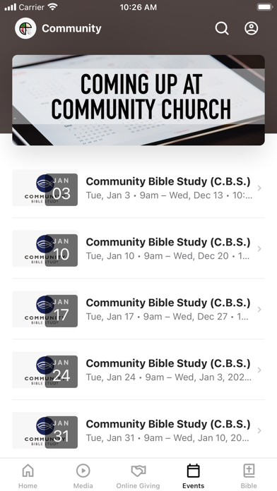 Screenshot #3 pour Community Church Casselberry