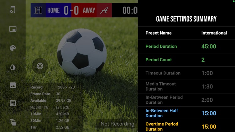BT Soccer/Football Camera screenshot-8