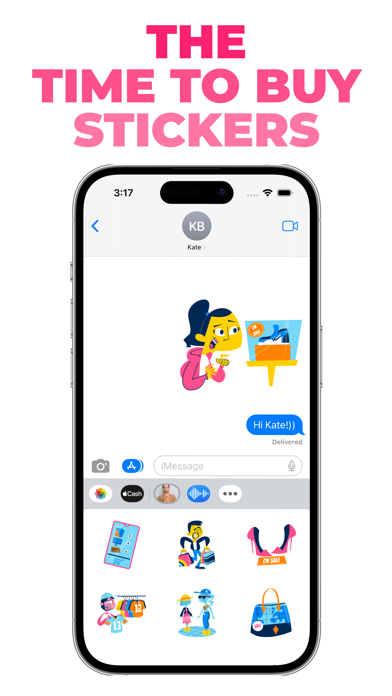 The Time to Buy stickers screenshot