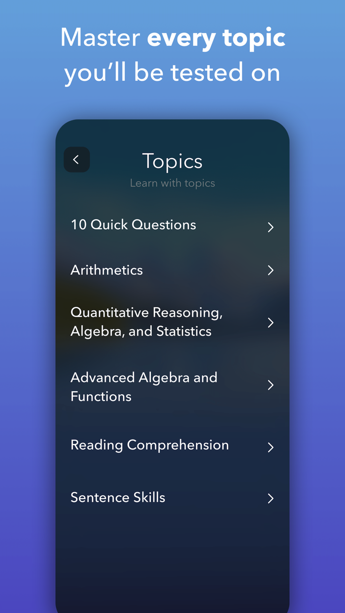 ACCUPLACER Study App 2024