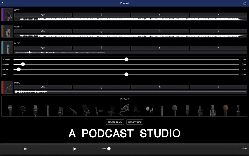 micswap multitrack pro: record iphone screenshot 4