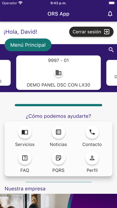 ORS App Screenshot