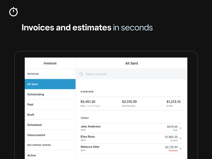 Square Invoices Invoice Maker