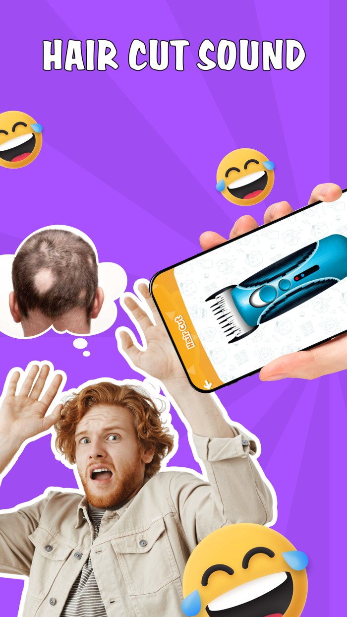 Prank Sound Hair Cutter