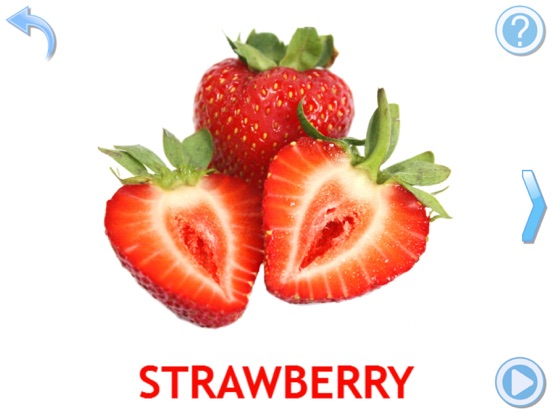 Fruit and Vegetables for Kids iPad screenshot 4 - Education app