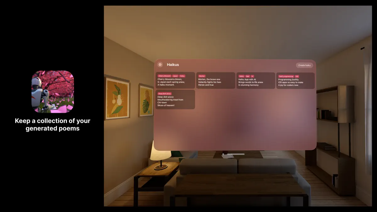 AI generated haikus - HeyAIku screenshot 2